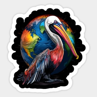 Pelican Earth Day Sticker